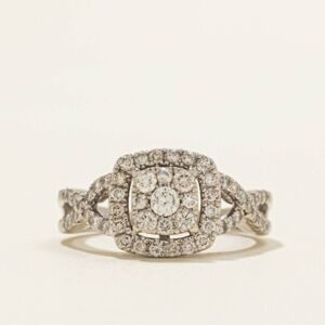 10k Pavè Diamond Set - Engagement - Promise - Anniversary - 💍 EUC